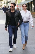 KELLY BROOK and Jeremy Parisi Out in London 05/12/2021