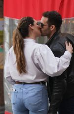 KELLY BROOK and Jeremy Parisi Out in London 05/12/2021