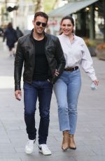 KELLY BROOK and Jeremy Parisi Out in London 05/12/2021