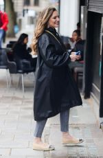 KELLY BROOK Arrives at Heart Radio in London 05/13/2021