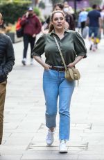 KELLY BROOK at Global Radio Studios in London 05/27/2021