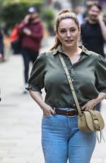 KELLY BROOK at Global Radio Studios in London 05/27/2021