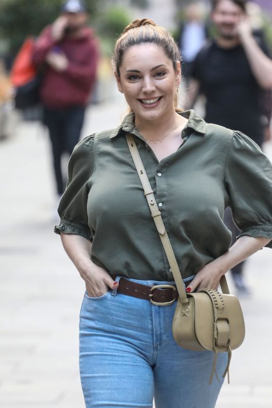 KELLY BROOK at Global Radio Studios in London 05/27/2021