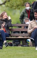 KELLY MACDONALD Filming for Amazon Prime in London 05/14/2021