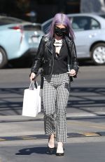KELLY OSBOURNE Out Shopping in Larchmont Village in Los Angeles 04/30/2021