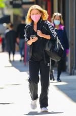 KELLY RIPA in Adidas Tracksuit Heading to a Gym in New York 05/13/2021