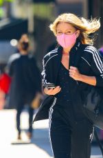 KELLY RIPA in Adidas Tracksuit Heading to a Gym in New York 05/13/2021