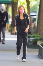 KELLY RIPA in Adidas Tracksuit Heading to a Gym in New York 05/13/2021