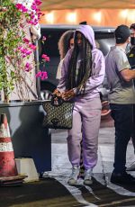 KELLY ROWLAND Out for Dinner in Studio City 05/21/2021