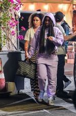 KELLY ROWLAND Out for Dinner in Studio City 05/21/2021