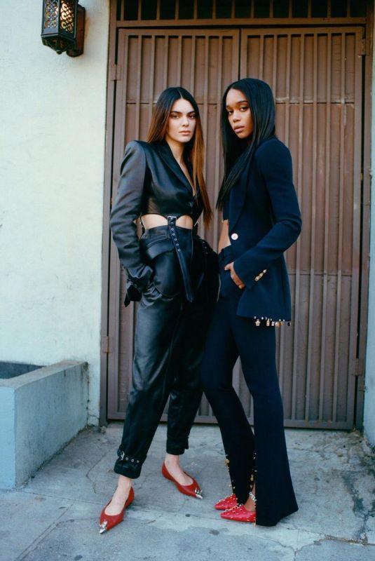KENDALL JENNER and LAURA HARRIER for Vogue Magazine, 2021