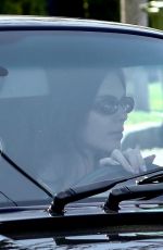 KENDALL JENNER Driving Her Porsche Classic Out in Los Angeles 05/05/2021