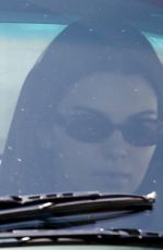 KENDALL JENNER Driving Her Porsche Classic Out in Los Angeles 05/05/2021