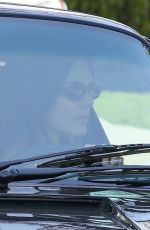 KENDALL JENNER Driving Her Porsche Classic Out in Los Angeles 05/05/2021