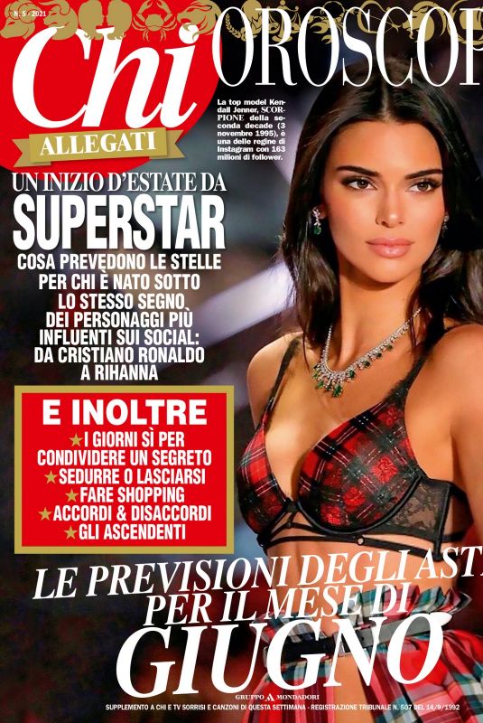 KENDALL JENNER in Chi Allegati Magazine, May 2021