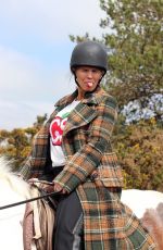 KERRY KATONA at Horse Riding in Sussex 05/30/2021