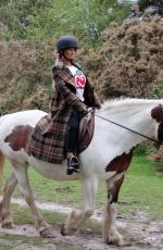 KERRY KATONA at Horse Riding in Sussex 05/30/2021
