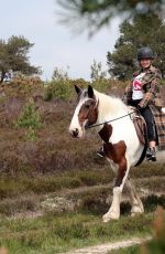 KERRY KATONA at Horse Riding in Sussex 05/30/2021