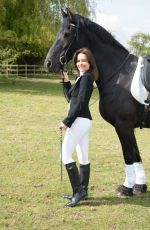 KIMBERLEIGH GERBER at Horse Riding in Richmond Park in London 05/08/2021