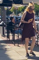 KIRSTEN DUNST Out for Coffee on Melrose in West Hollywood 05/26/2021