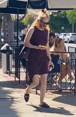 KIRSTEN DUNST Out for Coffee on Melrose in West Hollywood 05/26/2021