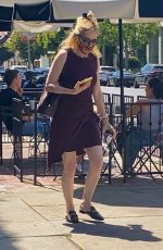 KIRSTEN DUNST Out for Coffee on Melrose in West Hollywood 05/26/2021