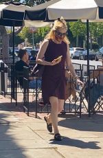 KIRSTEN DUNST Out for Coffee on Melrose in West Hollywood 05/26/2021