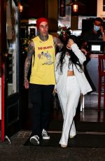 KOURTNEY KARDASHIAN and Travis Barker Out Kissing in Calabsas 05/25/2021