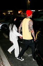 KOURTNEY KARDASHIAN and Travis Barker Out Kissing in Calabsas 05/25/2021