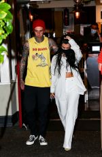 KOURTNEY KARDASHIAN and Travis Barker Out Kissing in Calabsas 05/25/2021
