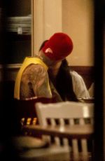 KOURTNEY KARDASHIAN and Travis Barker Out Kissing in Calabsas 05/25/2021