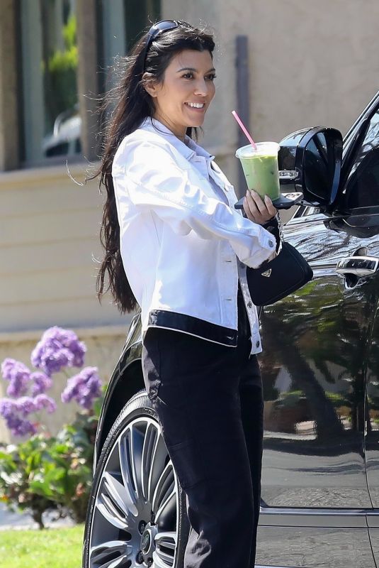 KOURTNEY KARDASHIAN at Cha Cha Matcha in West Hollywood 05/07/2021