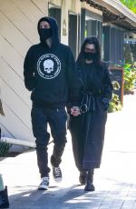 KOURTNEY KARDASHIAN at Taverna Tony in Malibu 05/11/2021