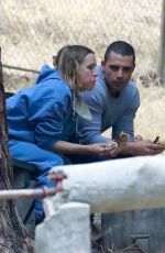 KRISTEN BELL and Benjamin Levy Aguilar Out in Los Feliz 05/07/2021