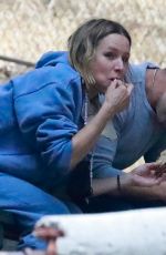 KRISTEN BELL and Benjamin Levy Aguilar Out in Los Feliz 05/07/2021