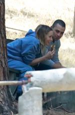 KRISTEN BELL and Benjamin Levy Aguilar Out in Los Feliz 05/07/2021
