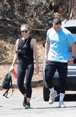 KRISTEN BELL Out Hiking in Los Feliz 05/14/2021