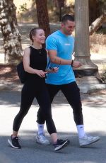 KRISTEN BELL Out Hiking in Los Feliz 05/14/2021
