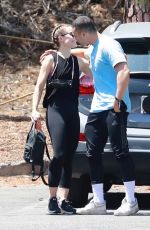 KRISTEN BELL Out Hiking in Los Feliz 05/14/2021