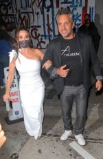 KYLE RICHARDS and Mauricio Umansky Out for Dinner in West Hollywood 05/13/2021