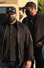 KYLIE JENNER, Fai Khadra and Zack Bia at Nobu in Malibu 05/22/2021