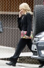 KYLIE MINOGUE Arrives at Risk Sound Recording Studios in Port Melbourne 05/11/2021