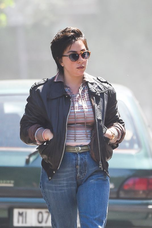 LADY GAGA as Patrizia Reggiani on the Set of House of Gucci in Rome 04/30/2021