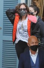 LADY GAGA at a Party in Rome 05/07/2021