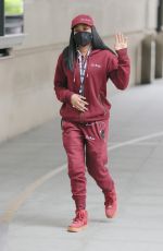 LADY LESHURR at BBC Studios in London 05/15/2021