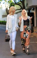 LADY VICTORIA HERVEY and NIKKI LUND Nikki Lund Out in Beverly Hills 05/04/2021