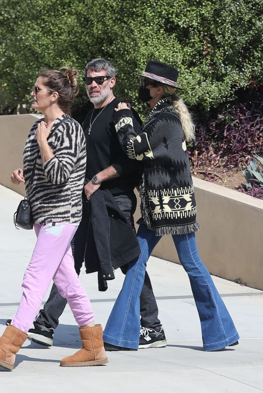 LAETICIA HALLYDAY and Jalil Lespert Out in Pacific Palisades 05/06/2021