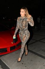 LARSA PIPPEN at Nobu in Miami Beach 05/14/2021