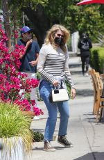 LAURA DERN Out with Her Kids in Brentwood 05/28/2021