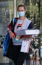 LAURA SIEGEMUND Arrives at Her Hotel After Training at Roland Garros 05/29/2021